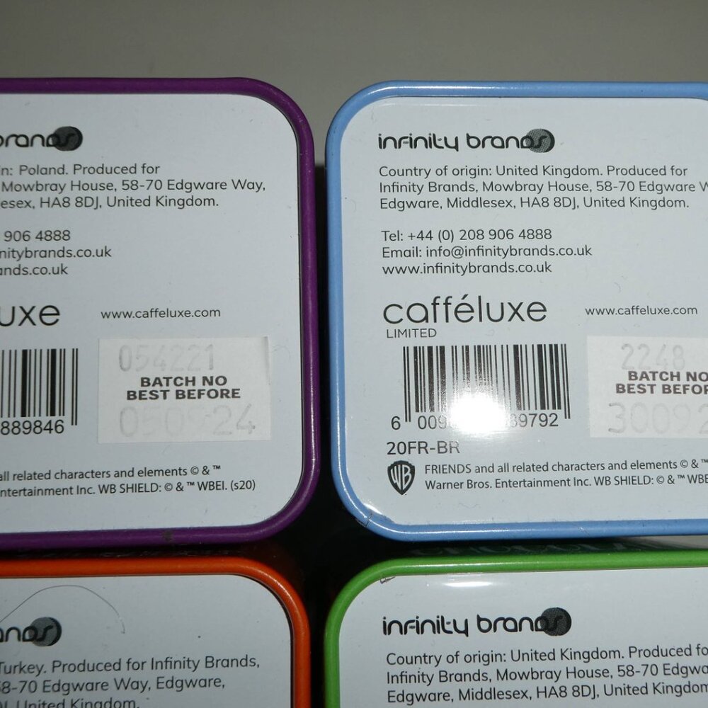 FRIENDS - Set of Six Hot Beverage Gift Bundle Tins - Picture 8 of 10